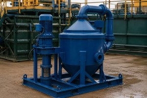 ДЦ-1-40: центробежный дегазатор для обработки бурового раствора